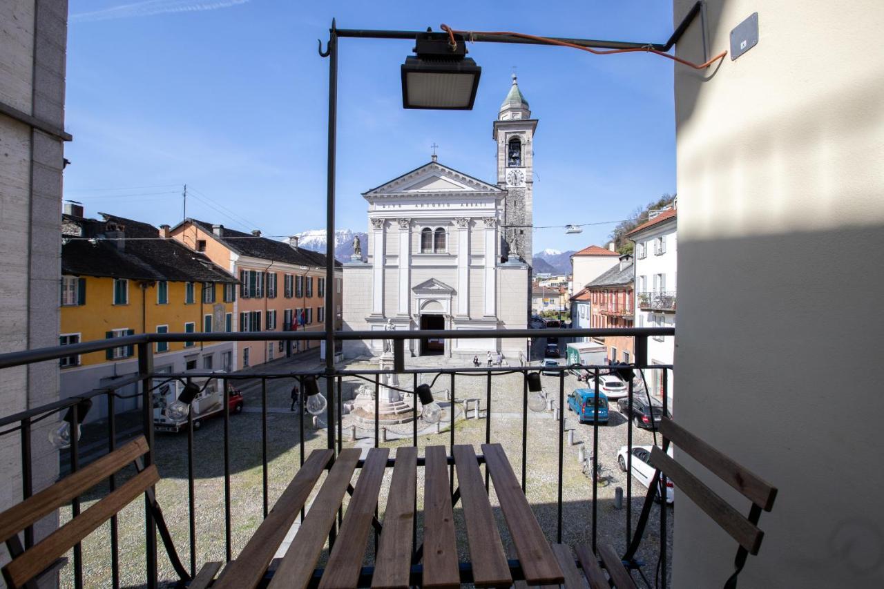 Osteria Pozzo Hotell Locarno Exteriör bild