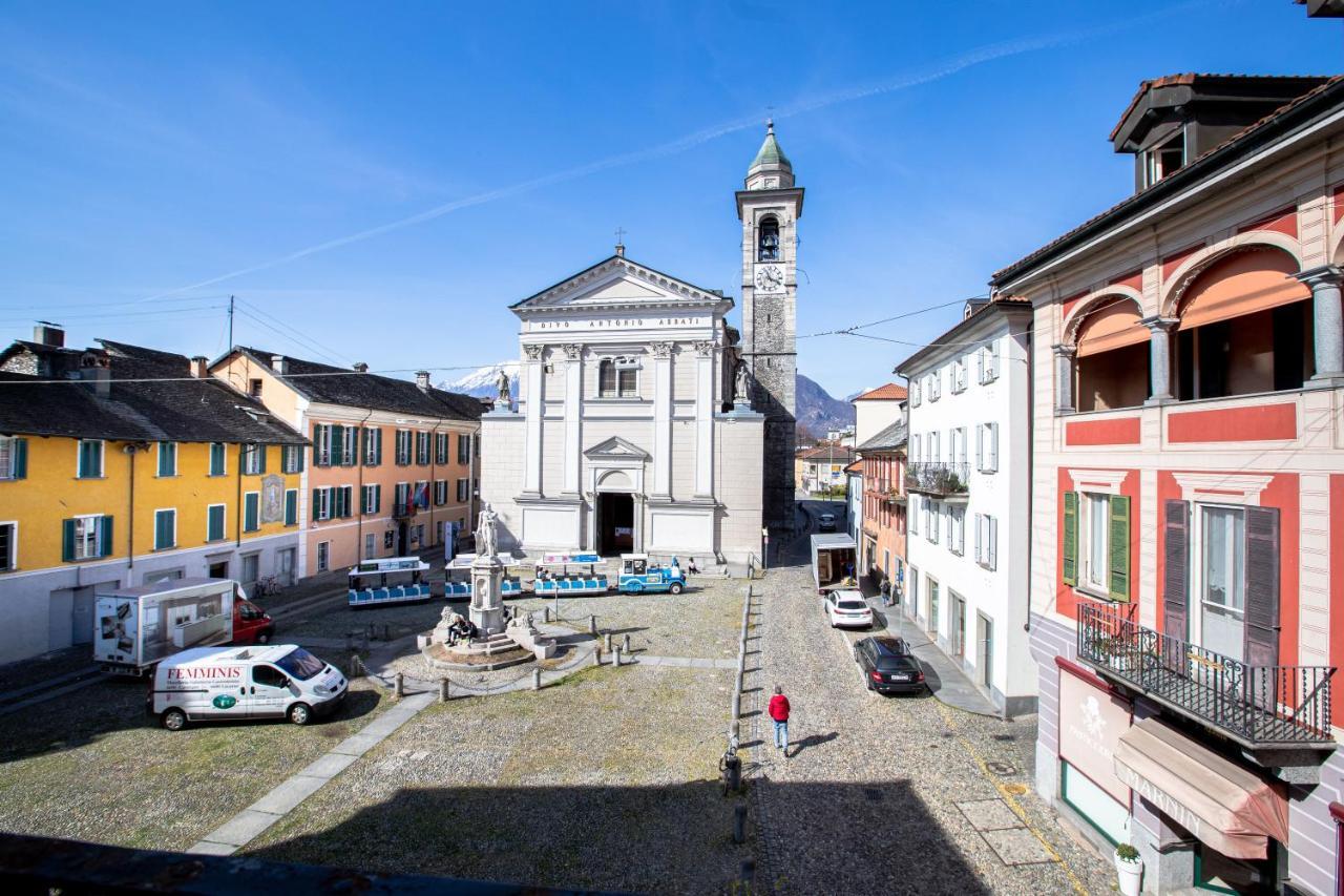 Osteria Pozzo Hotell Locarno Exteriör bild