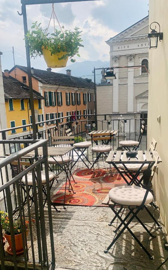 Osteria Pozzo Hotell Locarno Exteriör bild