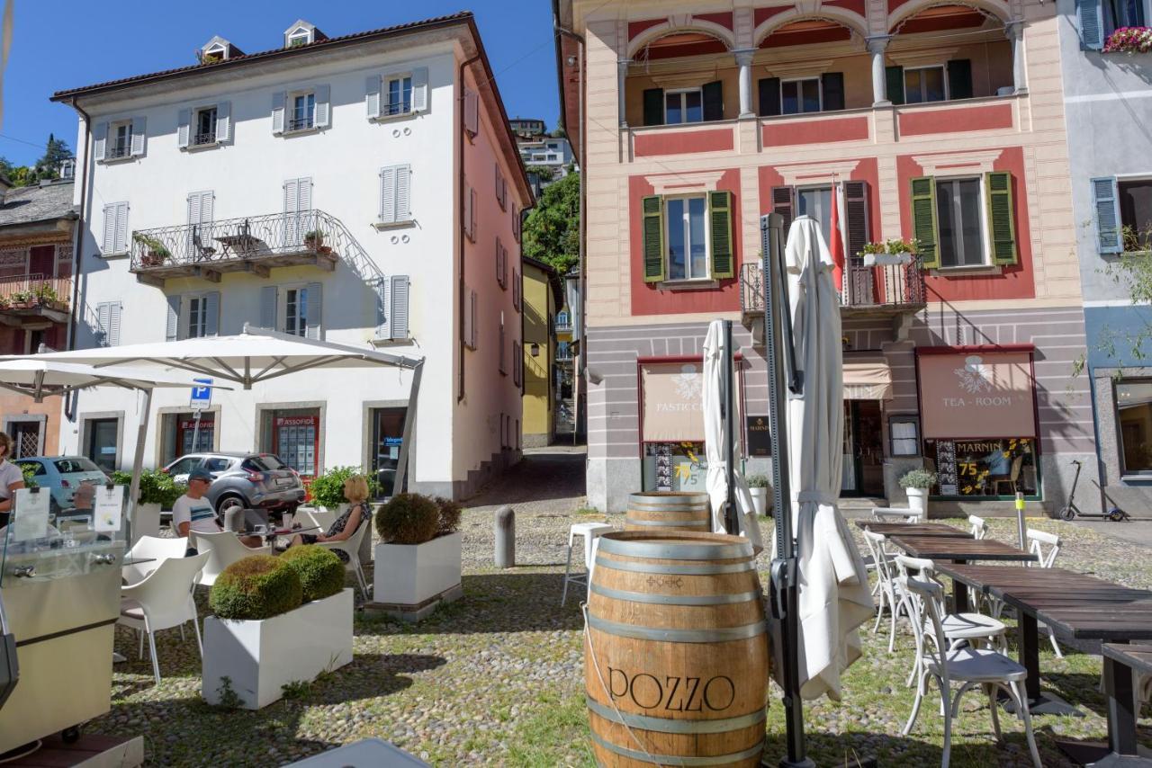 Osteria Pozzo Hotell Locarno Exteriör bild