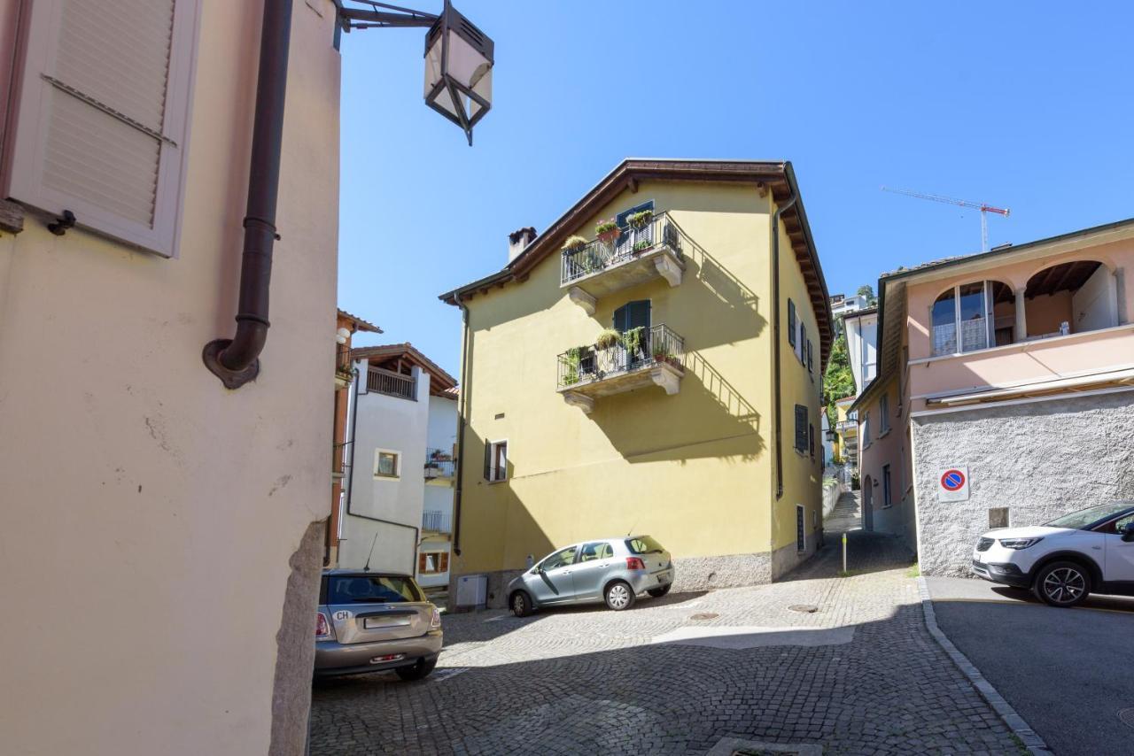 Osteria Pozzo Hotell Locarno Exteriör bild