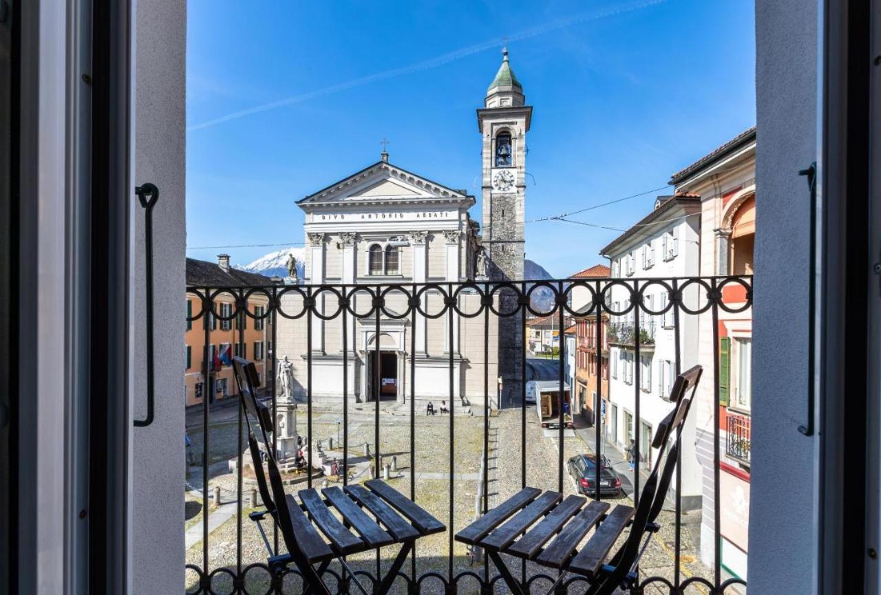 Osteria Pozzo Hotell Locarno Exteriör bild